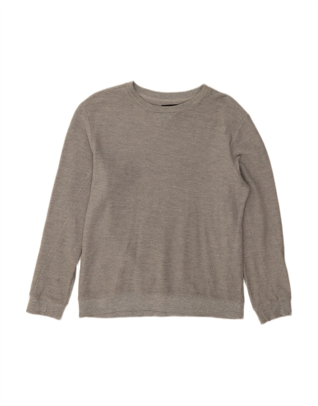 ZARA Mens Sweatshirt Jumper Medium Grey Cotton