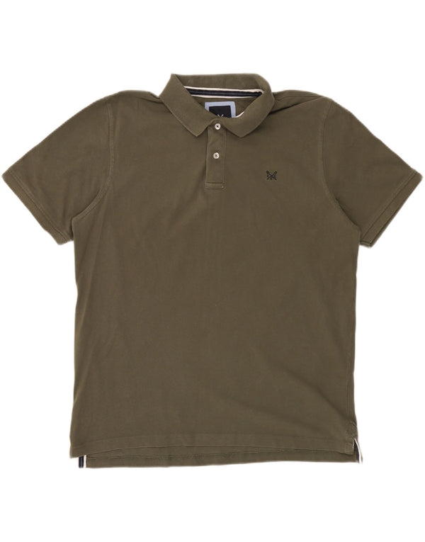 Crew Clothing Мужская рубашка поло XL Хаки Хлопок