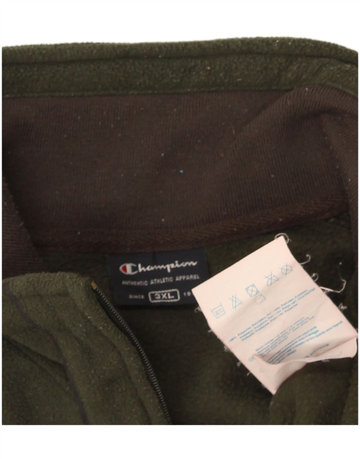 Мужская флисовая куртка Champion UK 46 3XL, хаки, полиэстер