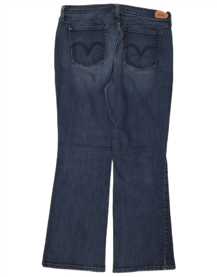 Женские джинсы LEVI'S Bootcut US 12, большие размеры W32 L29, синие, хлопок