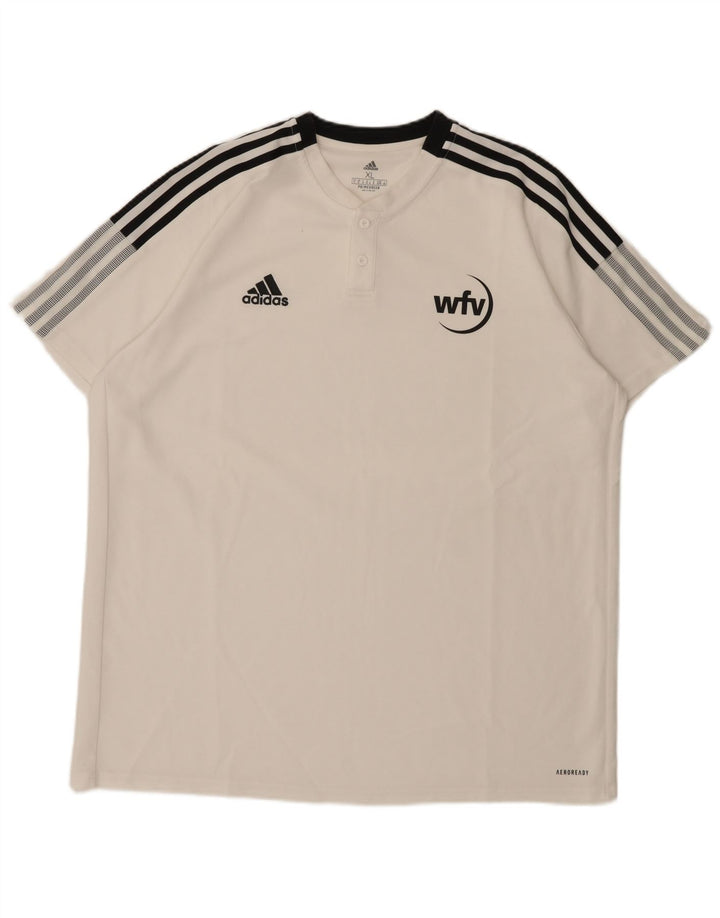 Adidas Мужская футболка Aeroready Top XL Белый