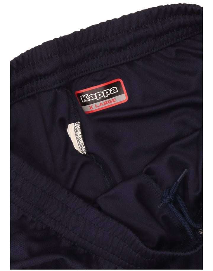 Мужские спортивные шорты с рисунком Kappa XL, темно-синие