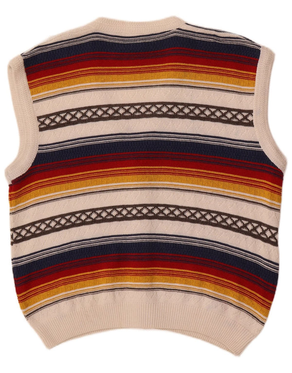 Мужской кардиган San Marco IT 50 Medium Разноцветный Полосатый