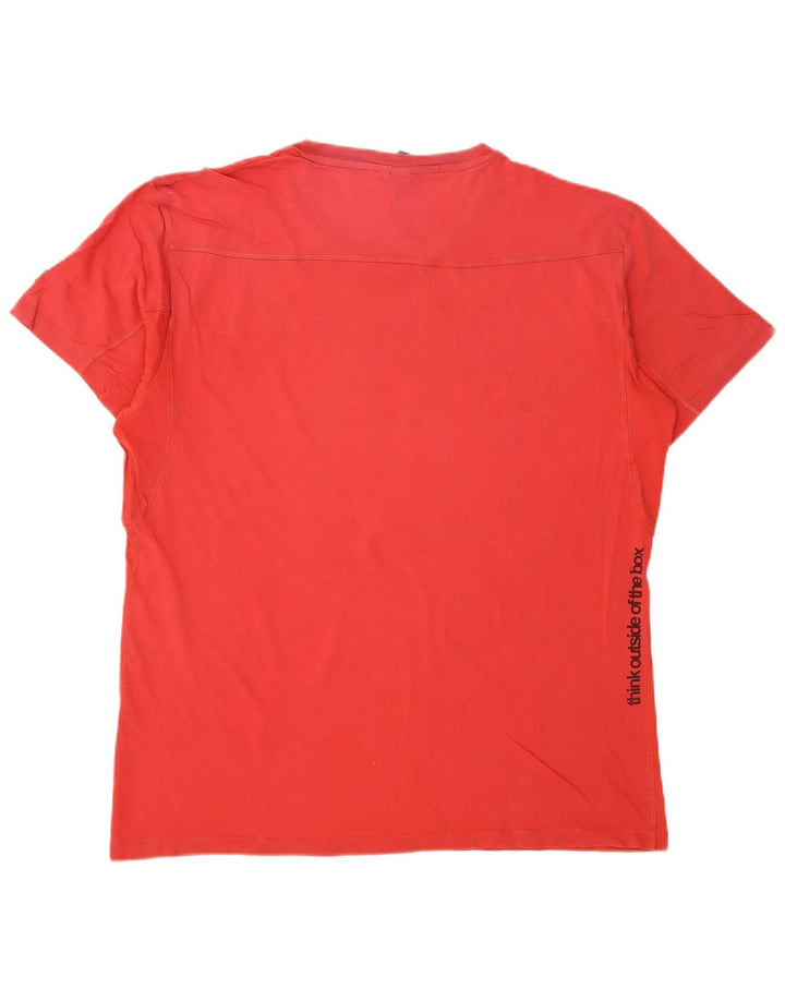 Jack & Jones Мужская футболка с рисунком Top XL Красный