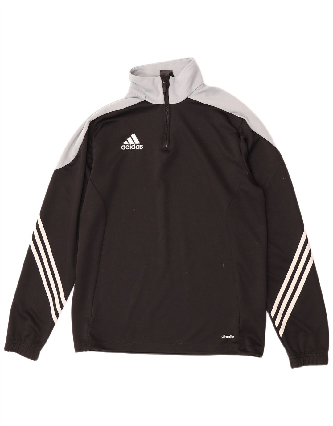 Мужской спортивный костюм Adidas Climalite, пуловер, средний черный, цветной блок