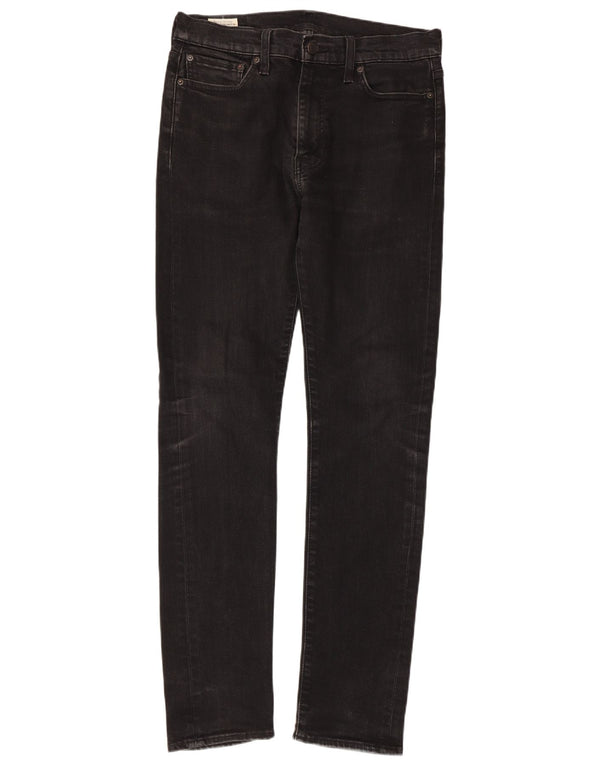 Мужские джинсы скинни LEVI'S 510 W33 L34, черный хлопок