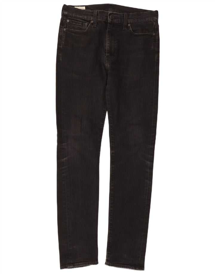 Мужские джинсы скинни LEVI'S 510 W33 L34, черный хлопок