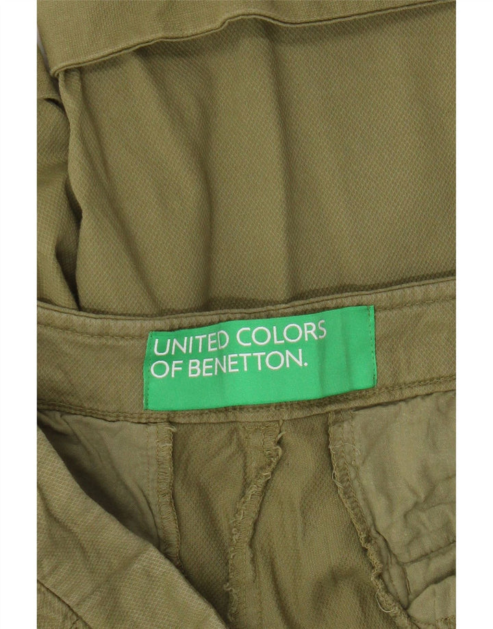 Мужские шорты чинос Benetton W30 средний хаки
