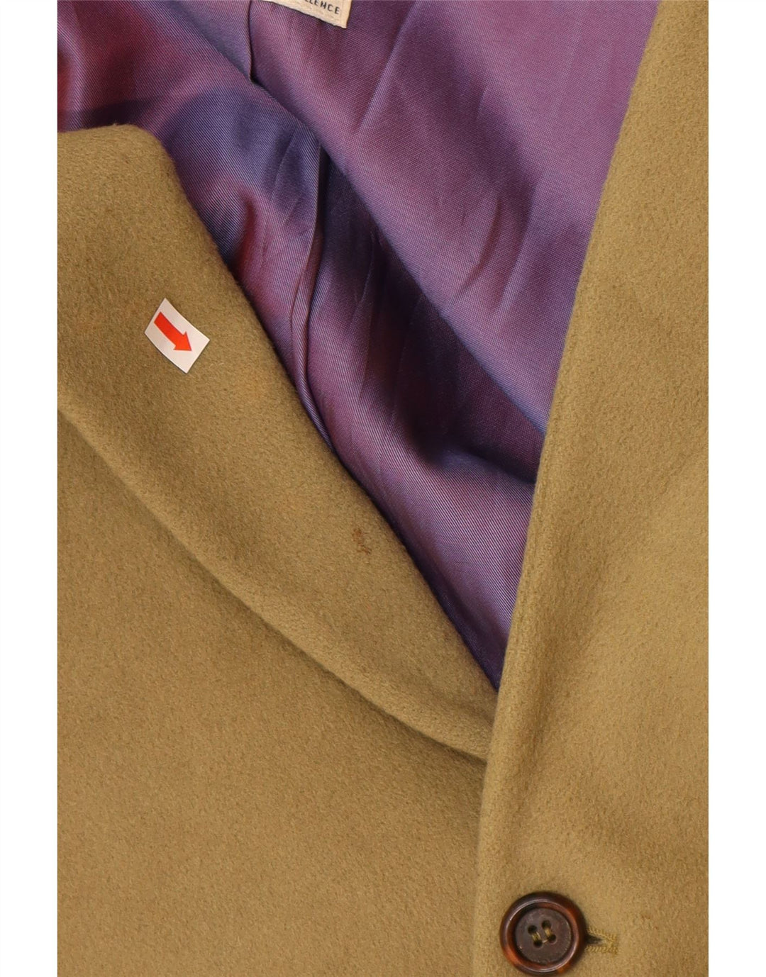 Мужской пиджак на 2 пуговицах HUGO BOSS EU 52 XL, бежевый, шерстяной