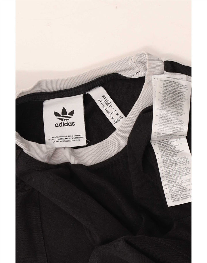 Мужская футболка Adidas Top Medium Black Cotton
