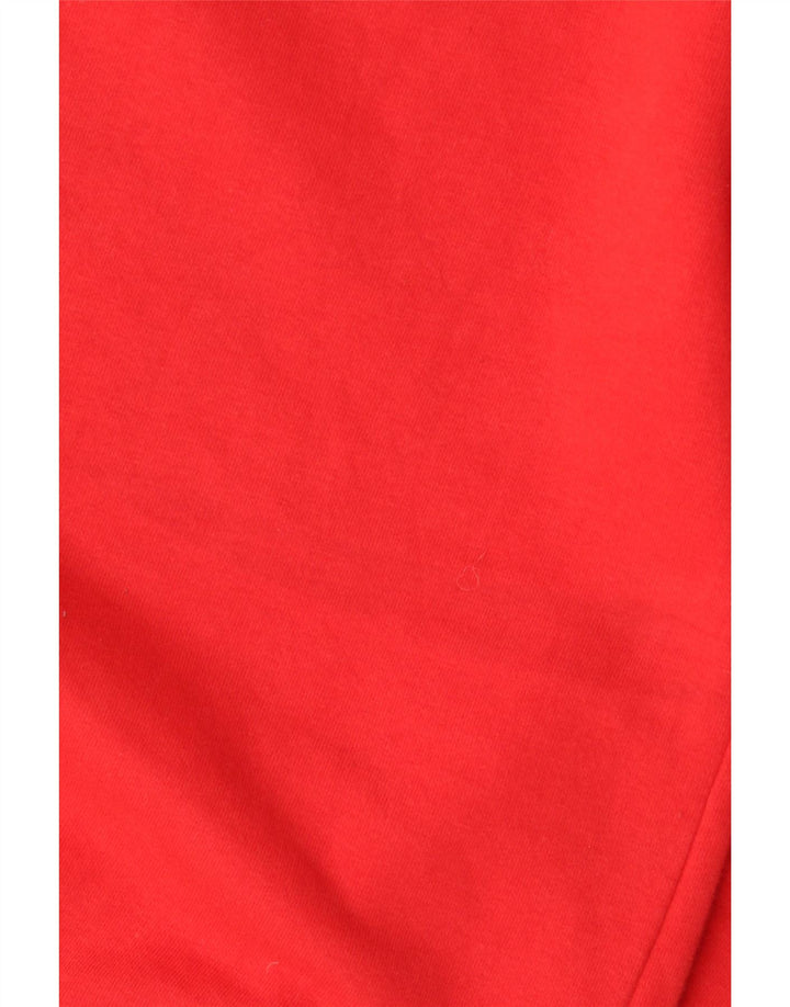 Женский свитер Zara UK 14, хлопковый средний красный