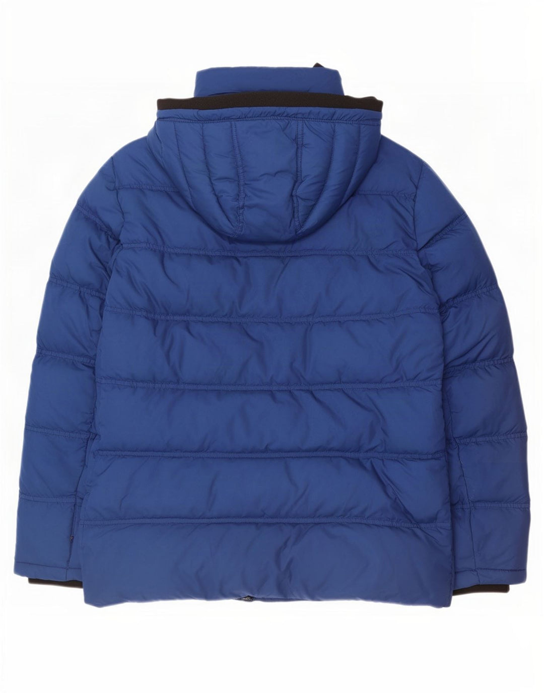 Мужская утепленная куртка с капюшоном Tommy Hilfiger UK 40, большая синяя полиэстер