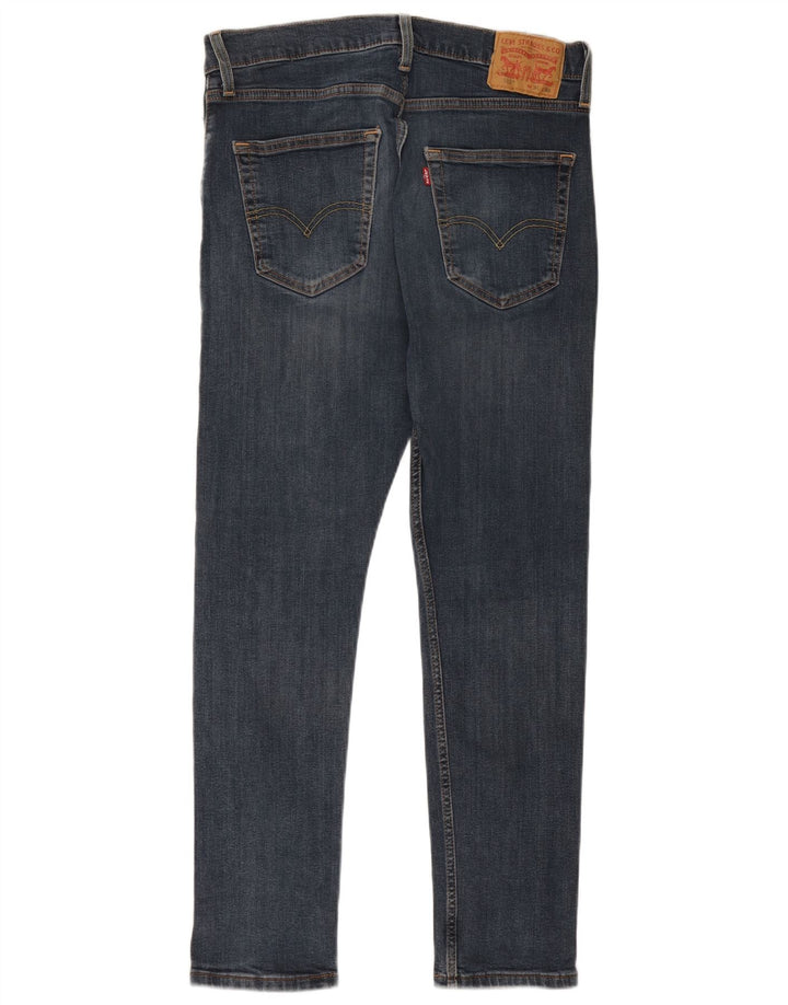 Мужские зауженные джинсы Levi's 512 W34 L30 темно-синие