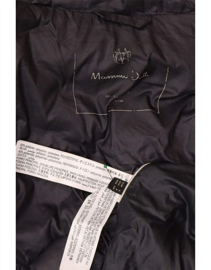 Мужская стеганая куртка Massimo Dutti UK 36, маленький темно-синий полиэстер