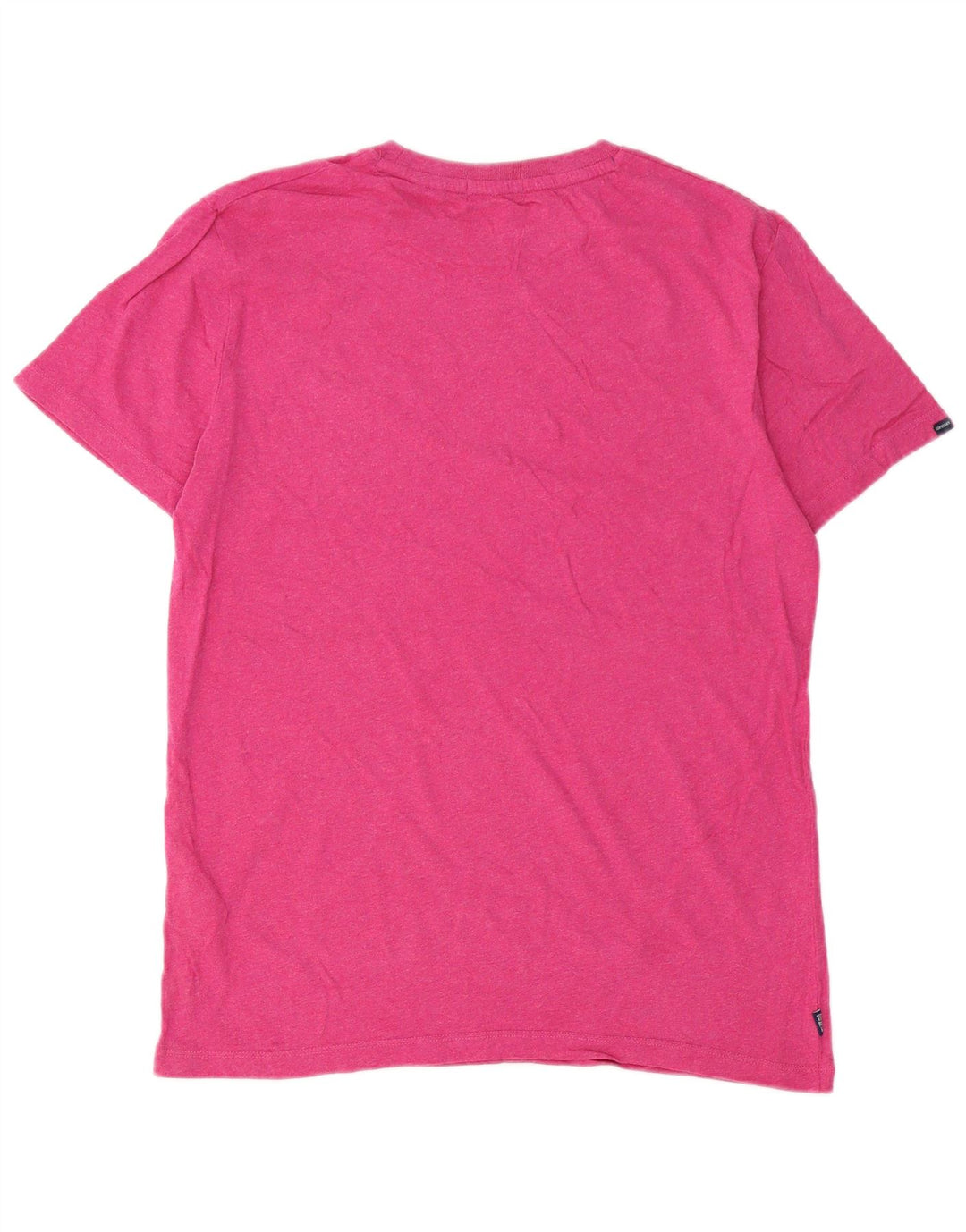 Мужская футболка Superdry Top из хлопка среднего розового цвета