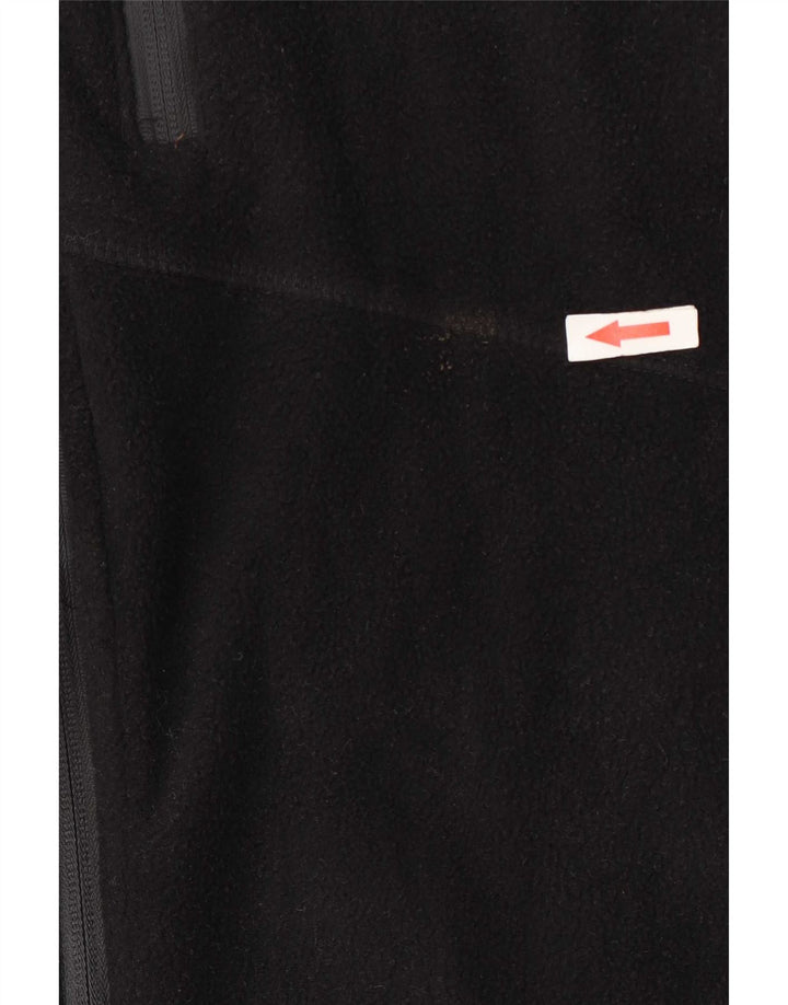 Мужская флисовая куртка Fila Liner UK 36, маленькая, черная, полиэстер