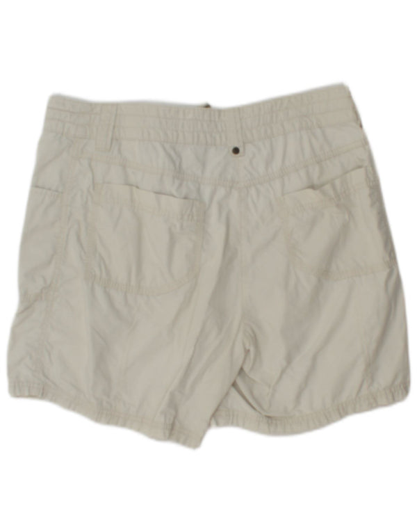 Женские шорты карго Marks & Spencer UK 12 Medium W30 Бежевые хлопковые