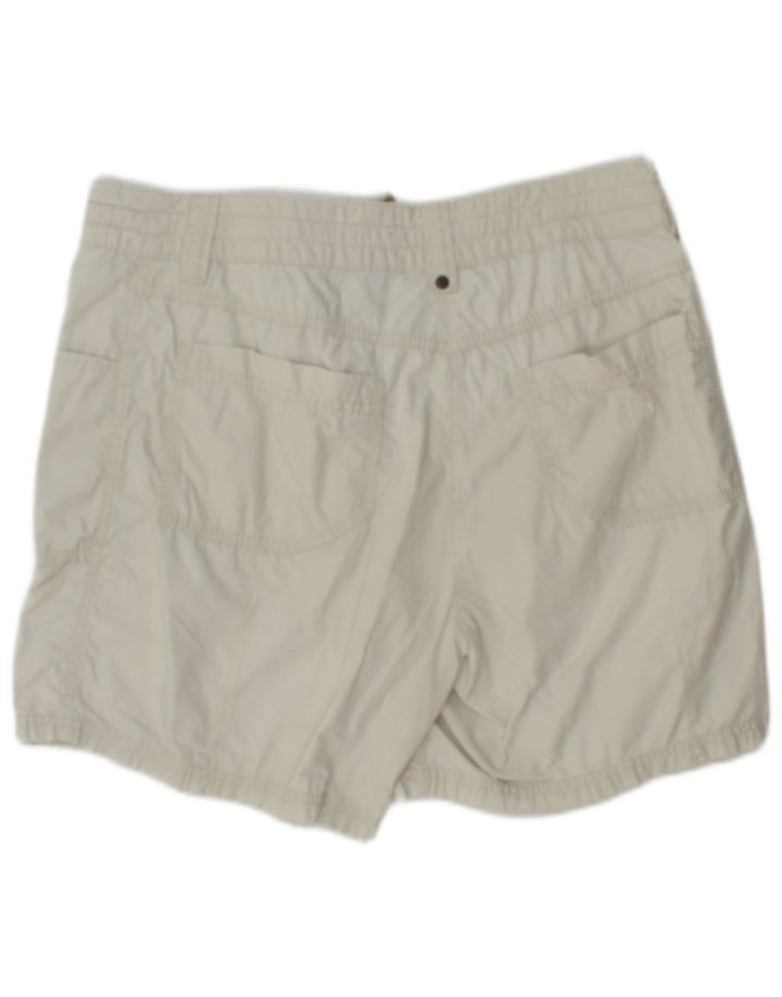 Женские шорты карго Marks & Spencer UK 12 Medium W30 Бежевые хлопковые