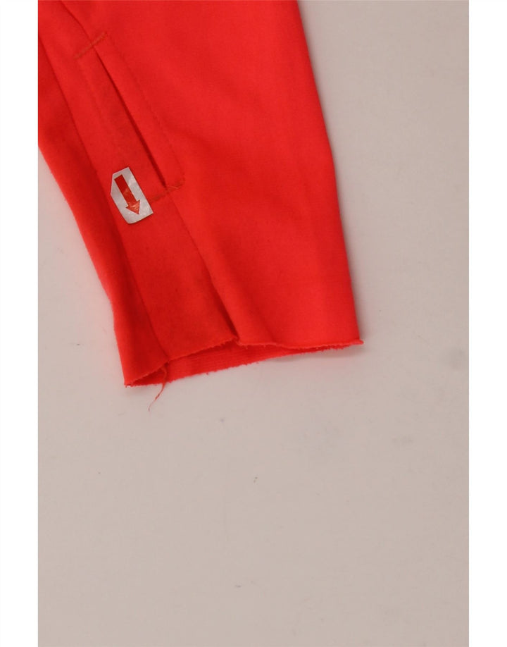 Пуловер с воротником на молнии для мальчиков PUMA, спортивный костюм, красный цвет, 11–12 лет