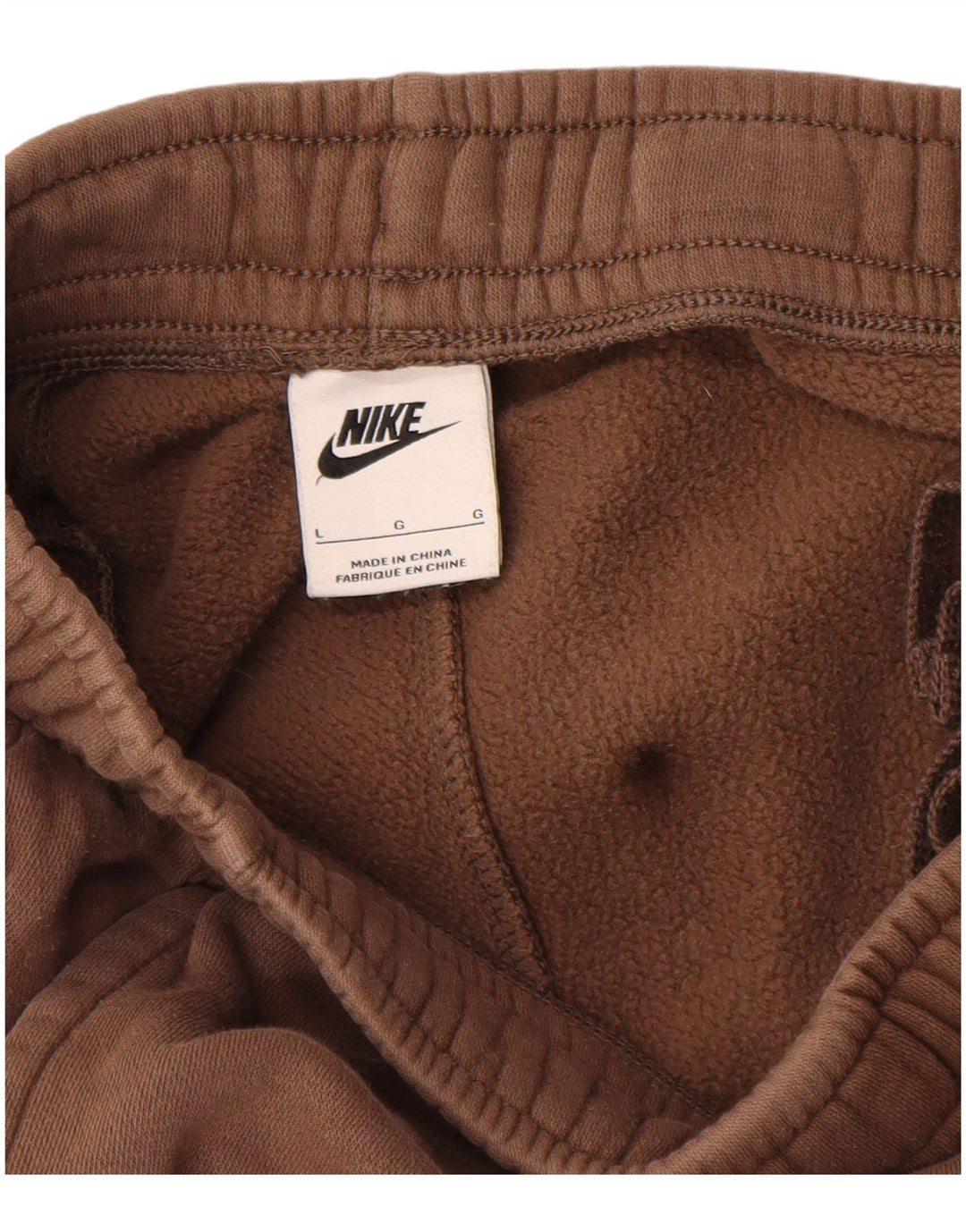 Мужские спортивные брюки Nike, большие коричневые хлопковые брюки для бега