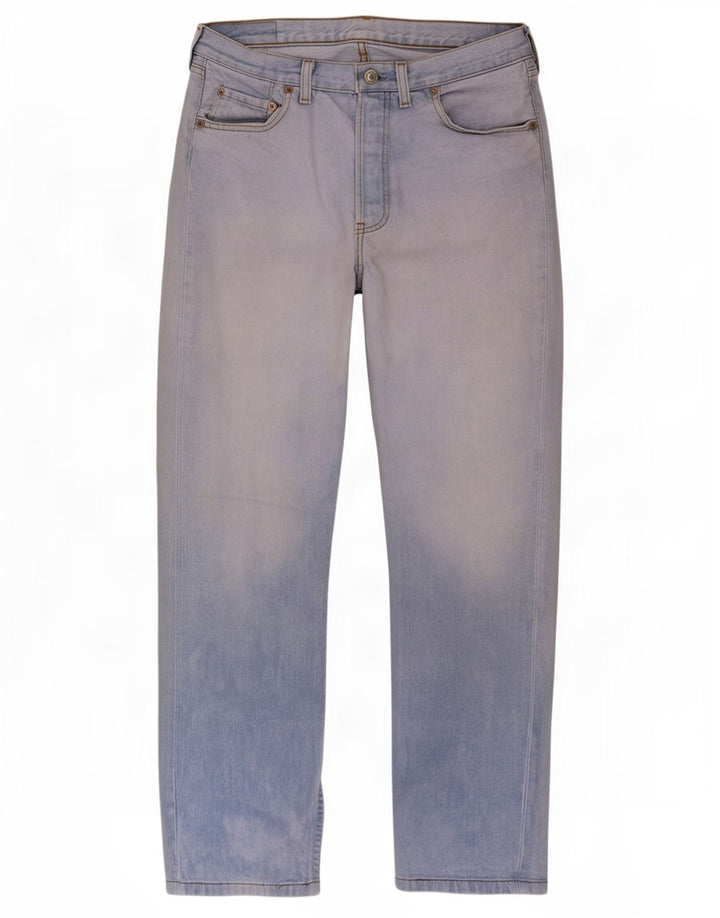 Мужские прямые джинсы Levi's W34 L31 синие, хлопок