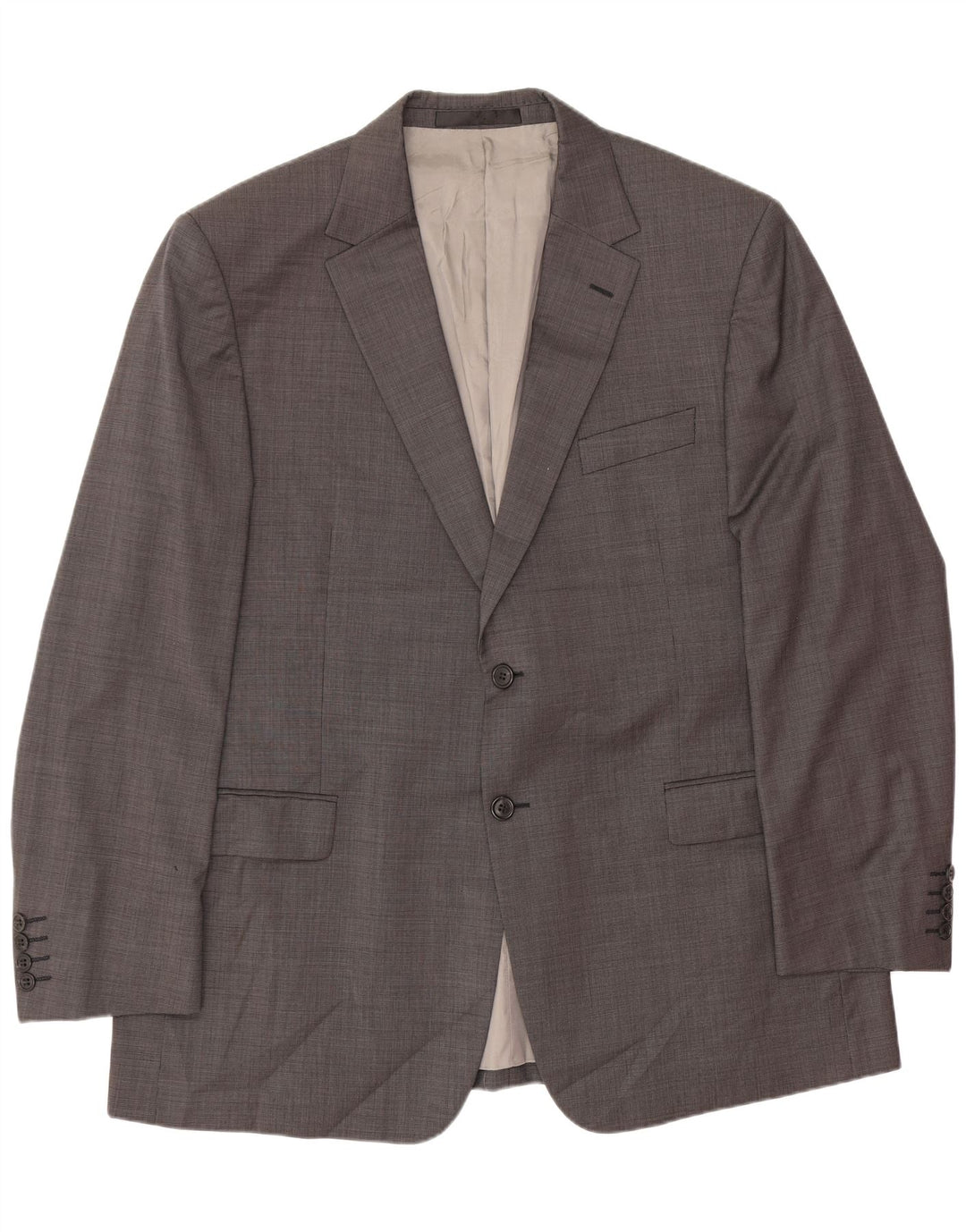 Мужской пиджак на двух пуговицах Marks & Spencer UK 44 XL, серая шерсть