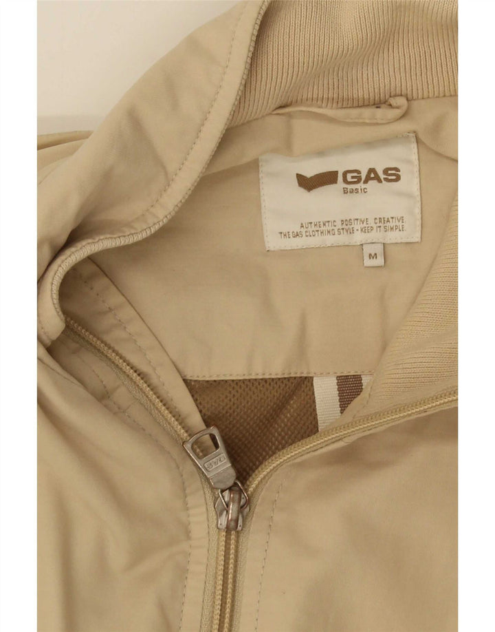 Мужская куртка-бомбер Gas UK 38 средний бежевый