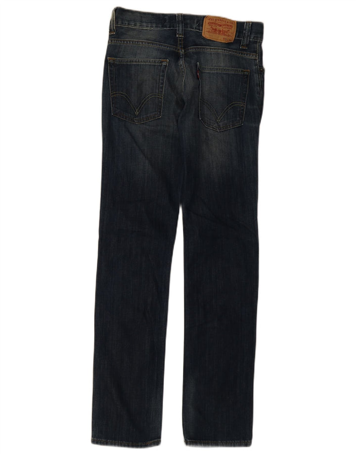Мужские джинсы Levi's 511 Slim W31 L34 Темно-синие, хлопок