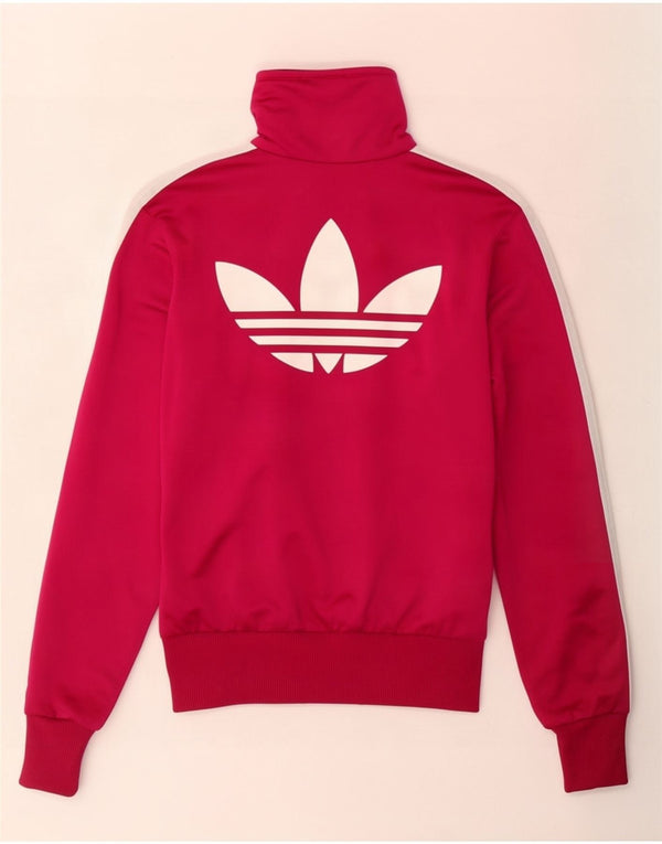 Adidas Женский спортивный костюм с графическим рисунком EU 34 XS Розовый полиэстер