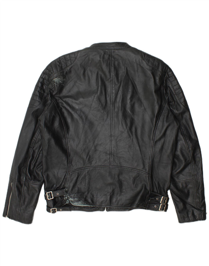 Мужская кожаная косуха Conbipel IT 54 XL Черная кожа
