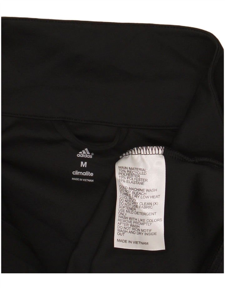 Женский спортивный костюм ADIDAS Climalite, верхняя куртка UK 12, средний черный с геометрическим узором