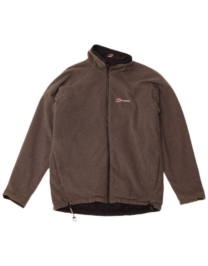 BERGHAUS Женская двусторонняя куртка UK 12, средний черный полиэстер