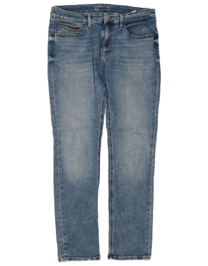 Мужские джинсы Tommy Hilfiger Scanton Slim W34 L32 синие