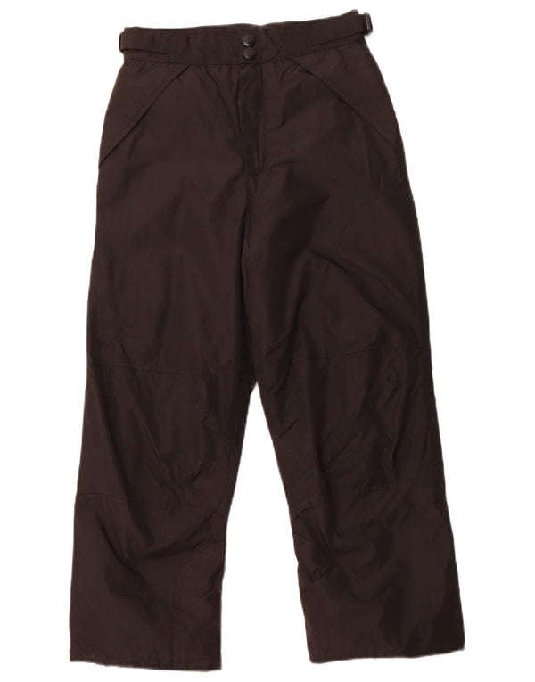 LONDON FOG Женские брюки-ветровка с высокой талией, маленькие W26 L22, черные