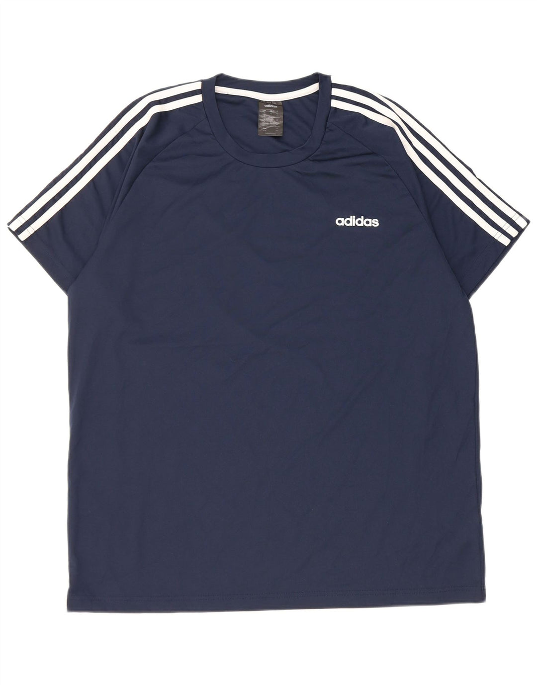 Adidas Мужская футболка Climalite Top XL Темно-синий полиэстер