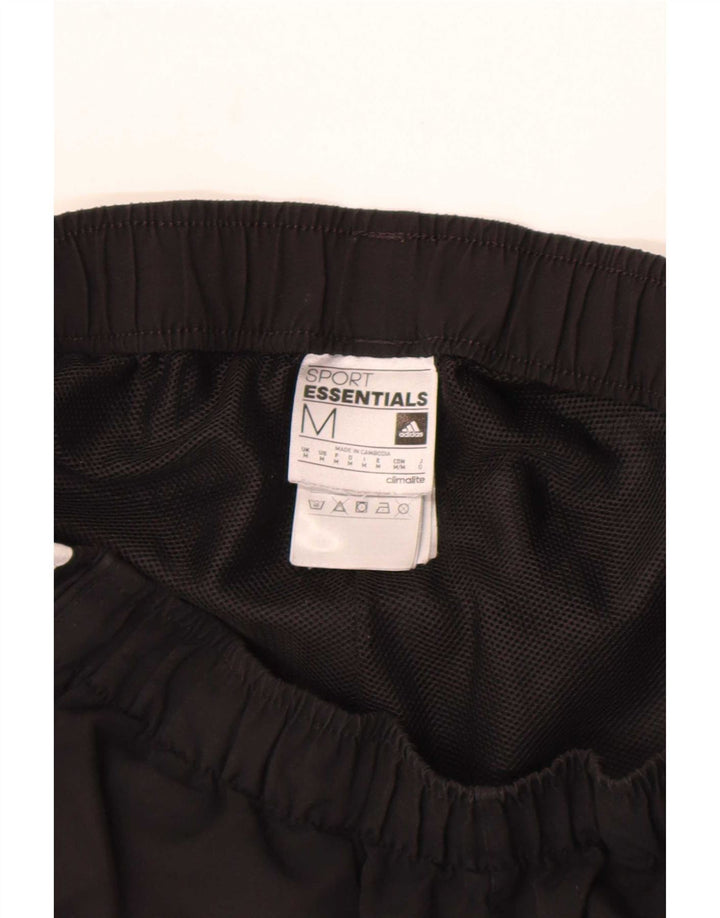 Мужские спортивные шорты Adidas Climalite, средний черный полиэстер