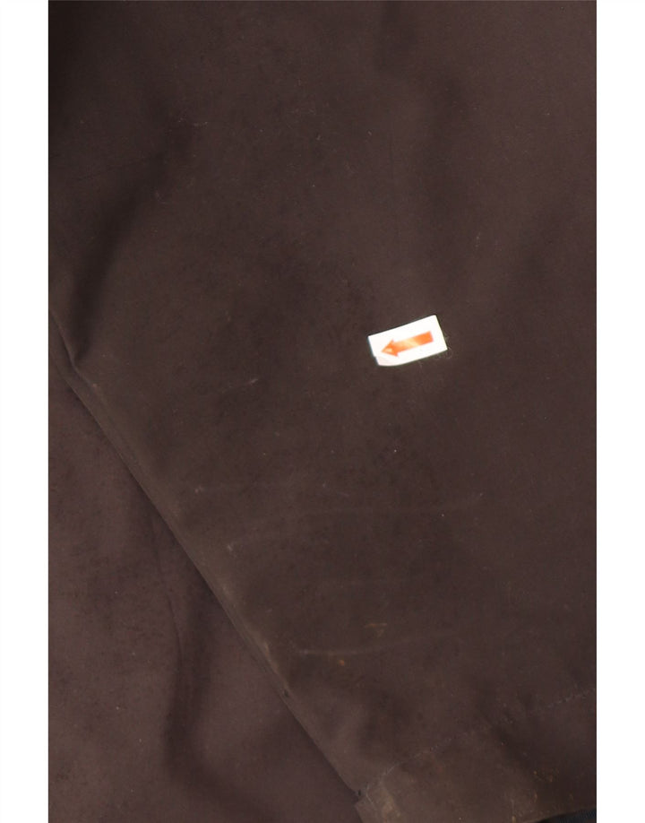 Мужская дождевик с капюшоном JACK WOLFSKIN UK 48 2XL, черный полиэстер