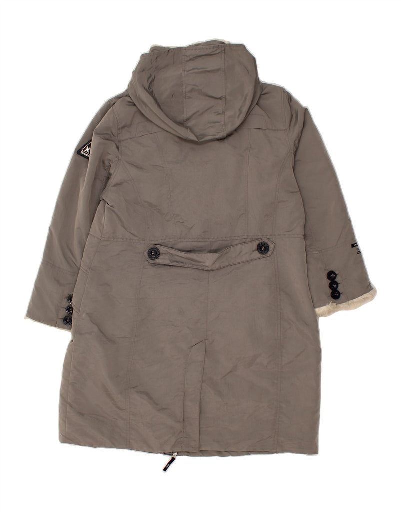 GAASTRA Womens Hooded Parka Jacket UK 20 2XL Grey Acrylic Vintage Gaastra and Second-Hand Gaastra from Messina Hembry 