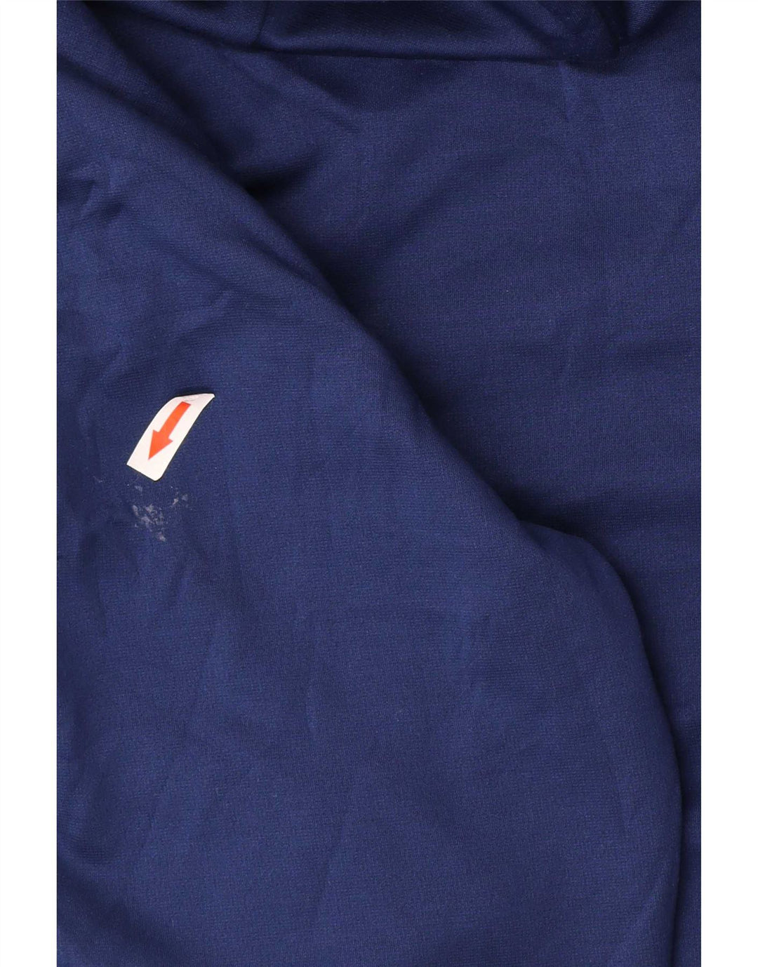 Мужской свитер с капюшоном на молнии Nike Dri Fit, маленький темно-синий, полиэстер