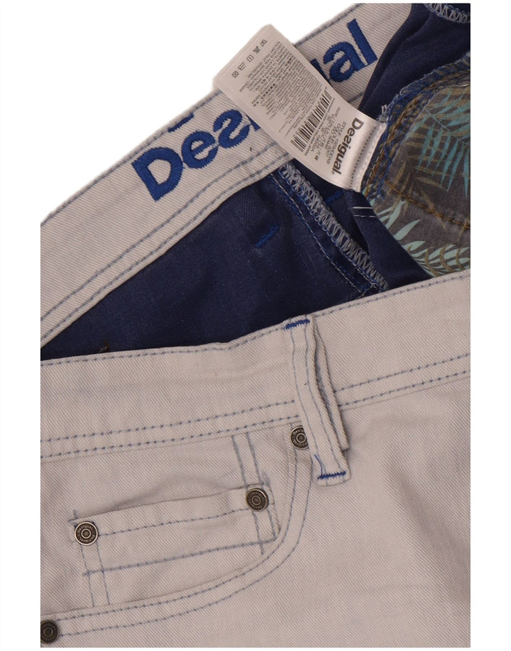 Мужские узкие джинсы Desigual W36 L33 синие, хлопок