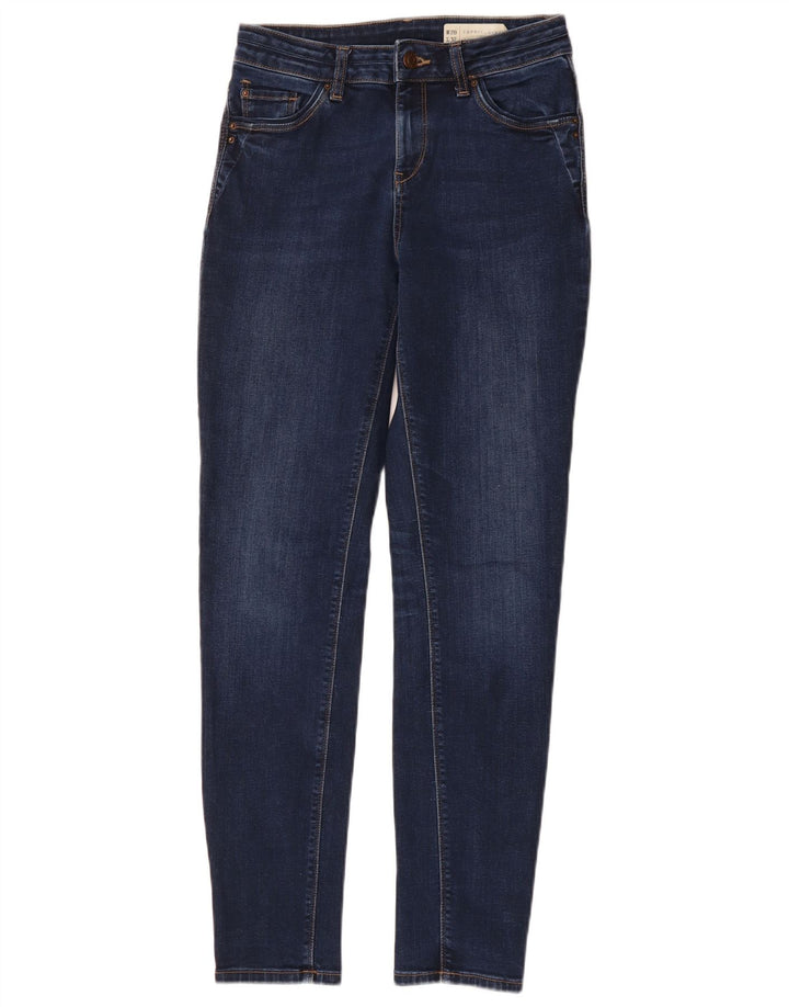 Женские джинсы скинни ESPRIT W28 L32 Темно-синие, хлопок