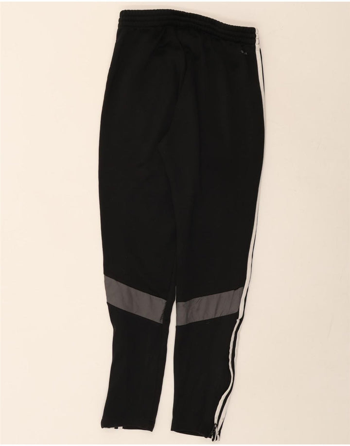 Мужские спортивные брюки ADIDAS Climalite, маленькие черные, полиэстер с цветными блоками