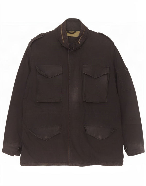 Мужская куртка в стиле милитари Gap UK 42 XL, черный хлопок