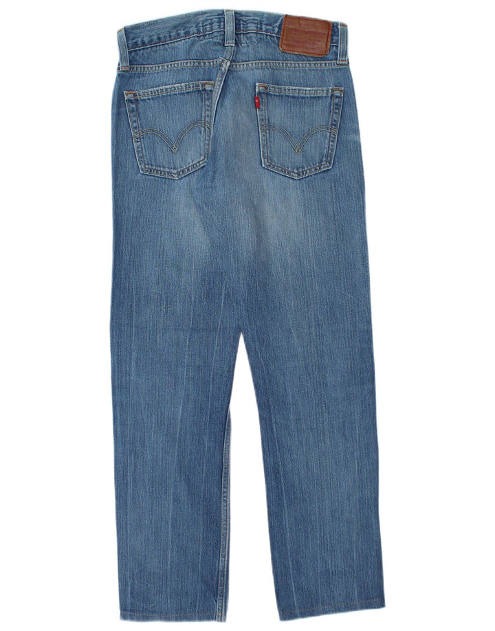 Мужские прямые джинсы Levi's 514 W30 L30 синие, хлопок