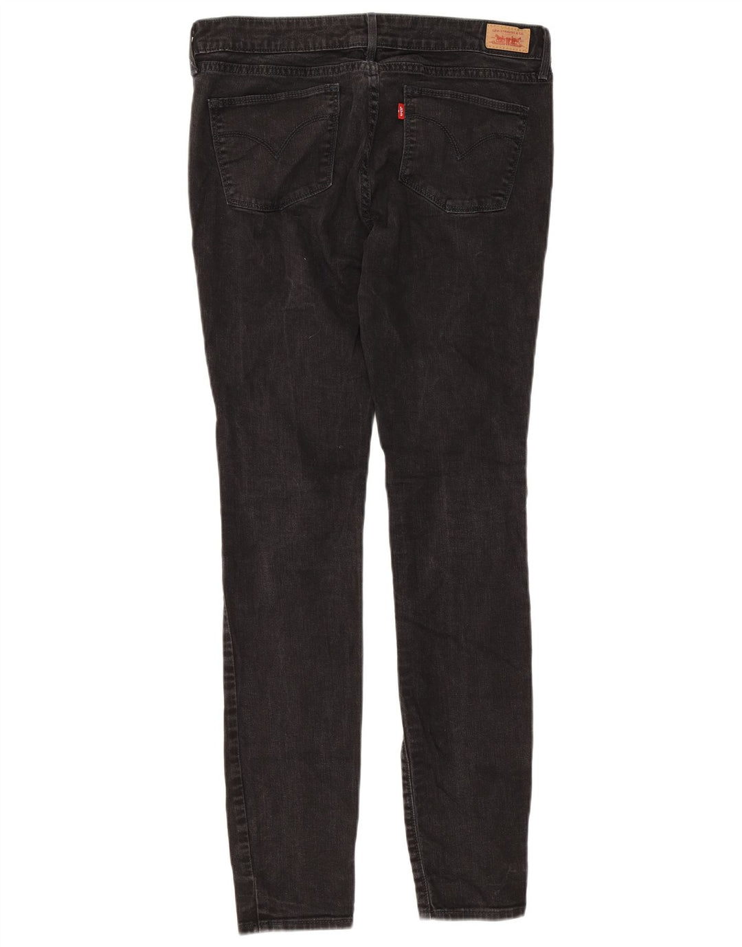 Женские джинсы скинни Levi's W30 L32, черный хлопок