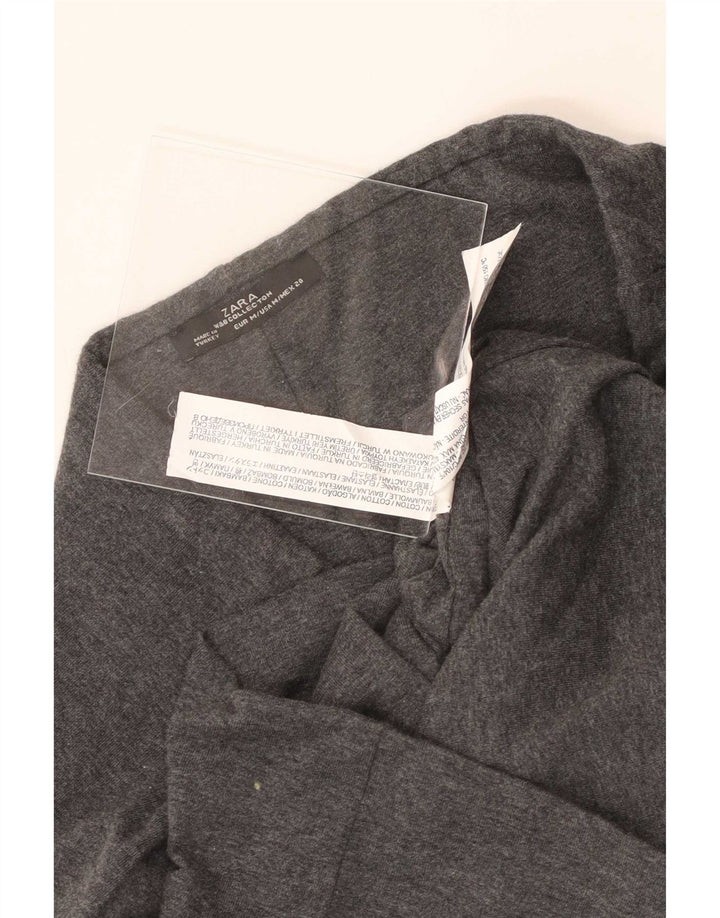 Женская юбка-карандаш Zara Medium W28, серый хлопок