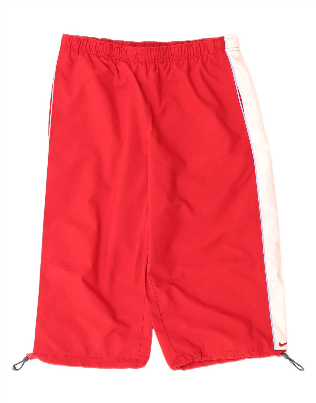 NIKE Mens Bermuda Sport Shorts XL  Red Colourblock Polyester