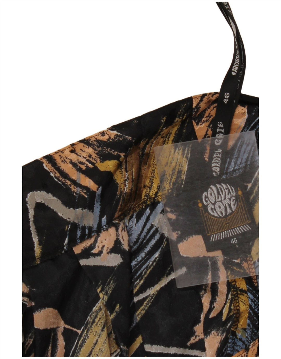 GOLDEN GATE Женские укороченные брюки с высокой талией EU 46 XL W34 L20 черные