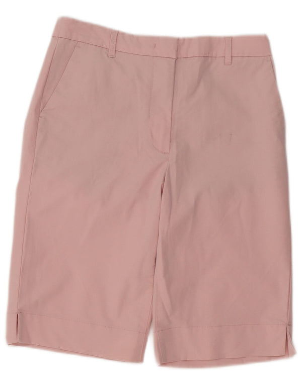 Женские шорты чинос Marks & Spencer UK 6 XS W26 Розовый хлопок