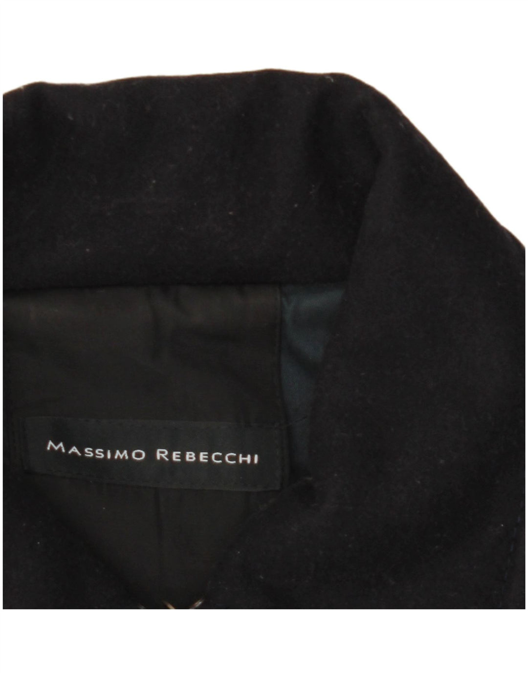Женское полупальто Massimo Rebecchi IT 44 Medium Navy Blue Wool